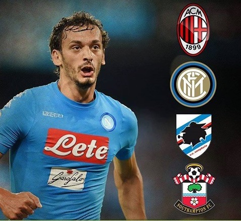 FISSATE LE VISITE MEDICHE PER MANOLO GABBIADINI CHE SALUTA NAPOLI: ECCO DOVE ANDRA' - 28/01/2017