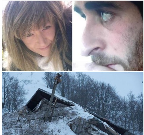 ''SONO SOPRAVVISSUTO E' VERO, MA ORA VIVO COSI'''  RIGOPIANO, FABIO SCAMPATO PER POCHI SECONDI ALLA TRAGEDIA RACCONTA IL SUO DRAMMA - 12/02/2017
