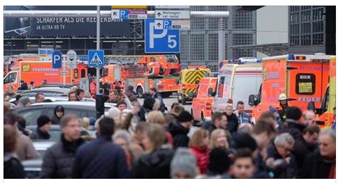 SI TEME ATTACCO CHIMICO: 50 FERITI, EVACUATO L'INTERO AEROPORTO - 12/02/2017