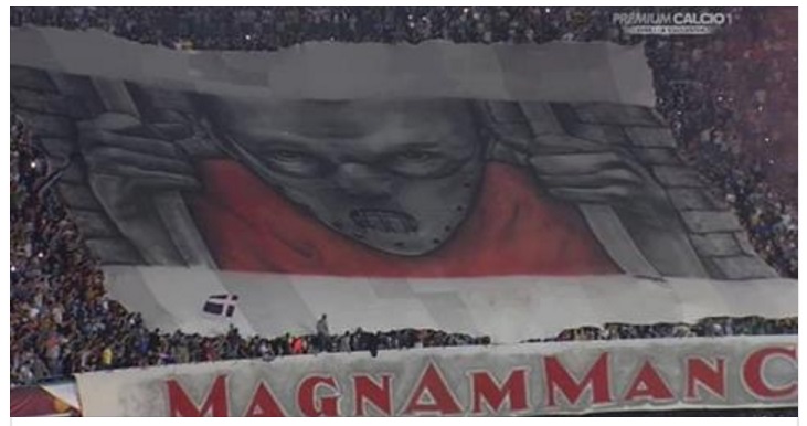 NAPOLI-REAL MADRID: ECCO LO STRISCIONE PREPARATO DALLA CURVA B ''E' ADESSO... - 06/03/2017