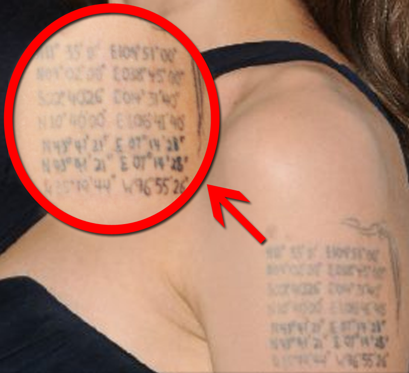 L'ATTRICE SI TATUA LE COORDINATE GEOGRAFICHE SUL BRACCIO SINISTRO: IL MOTIVO VI LASCERA' A BOCCA APERTA - 19/02/2017