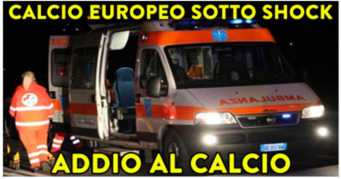 CALCIO SOTTO SHOCK: IL FENOMENO E' MALATO: ADDIO AL CALCIO? LACRIME PER... - 13/03/2017