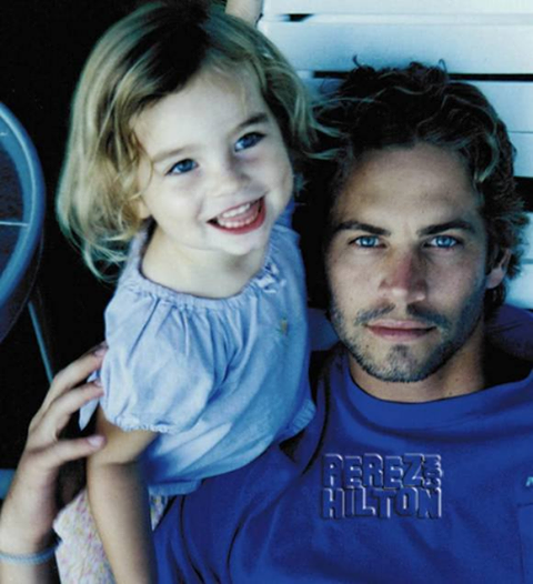 LEI ERA LA FIGLIA DI PAUL WALKER: OGGI E' CRESCIUTA, HA 19 ANNI ED E' TUTTA SUA PADRE - FOTO - 20/03/2017