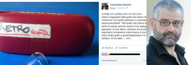GOMORRA, L'ULTIMO COMMOVENTE POST DI ''DON PIETRO'' SU FB: ''AVREI VOLUTO ESSERTI AMICO...'' - 15/06/2016
