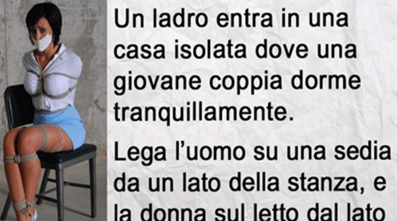 UN UOMO ENTRA IN UNA CASA ISOLATA DOVE SI TROVA UNA GIOVANE COPPIA E... - 23/06/2016