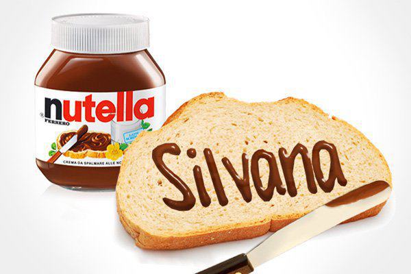 Il tuo nome con pane e nutella - 18/04/2012