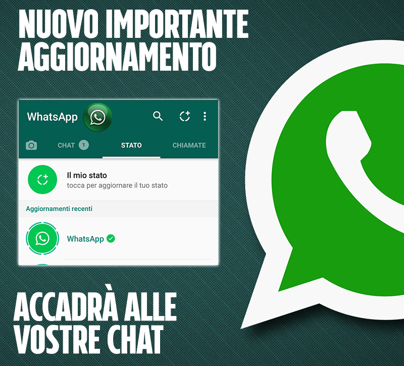 WHATSAPP CAMBIA TUTTO - RIVOLUZIONE NELLE CHAT: ATTENZIONE ALL'AGGIORNAMENTO ARRIVATO OGGI - 03/05/2017