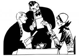 'N CLIENTE AL RISTORANTE RICEVE ER CONTO E SE RIVOLGE AR CAMERIERE… - 29/03/2012
