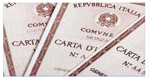RIVOLUZIONE CARTA DI IDENTITA': UNA BRUTTA SORPRESA PER GLI ITALIANI - 22/06/2016
