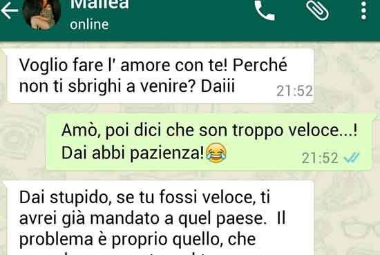 VOGLIO FARE L'AMORE.. TI ASPETTO, SBRIGATI... - 01/08/2016