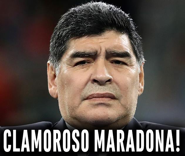 AVETE SENTITO COSA HA DETTO MARADONA SUL NAPOLI? LA NOTIZIA E' APPENA ARRIVATA ED E' PAZZESCA - TIFOSI DIVISI - 01/11/2017