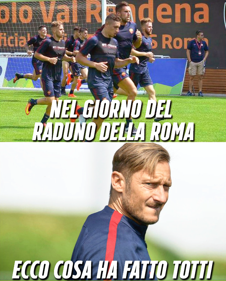 FRANCESCO TOTTI: LA NOTIZIA, COME PREVEDIBILE HA FATTO SUBITO IL GIRO DEL WEB - 06/07/2017