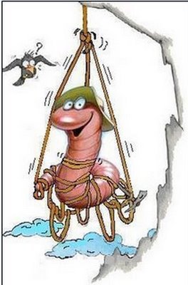 UN LOMBRICO VEDE 'N PIATTO DE SPAGHETTI E CON GLI OCCHI LUCIDI DE GIOIA ESCLAMA: A REGA' UN ORGIA !! - 16/03/2012