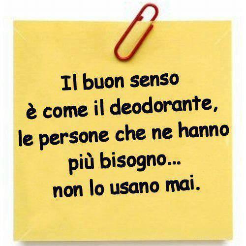 ER BUON SENSO !! - 10/10/2012
