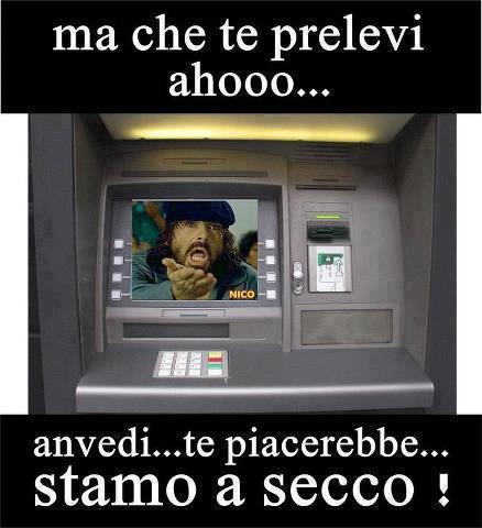 ER MIO BANCOMAT !! - 14/10/2012