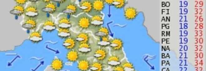 METEO, ''FLASH STORM'' ANCHE DOMANI. SI SPERA NEL WEEKEND - PREVISIONI - 11/07/2013