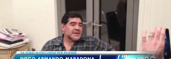 MARADONA INFIAMMA IL NAPOLI IN TV: ''DOMENICA UN ALTRO 3-0 ALLA ROMA'' - 05/03/2014