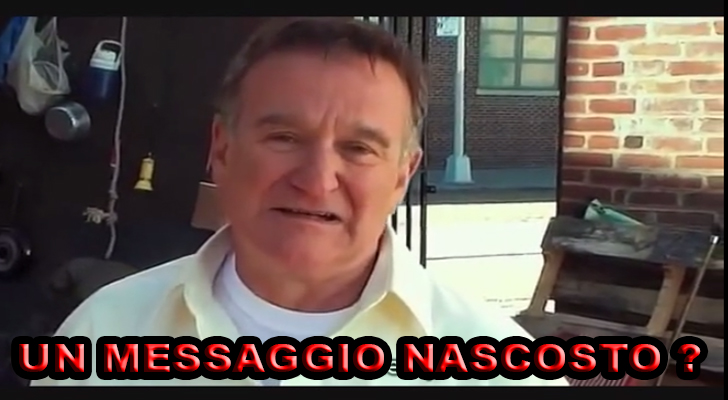 OSCURO MESSAGGIO IN UN FILM DI ROBIN WILLIAMS CHE SEMBRA PRESAGIRE LA SUA MORTE - VIDEO - 07/09/2014