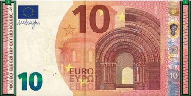 NUOVI 10 EURO DA DOMANI IN CIRCOLAZIONE. LA BANCONOTA PIÙ USATA CAMBIA VOLTO - FOTO - 22/09/2014