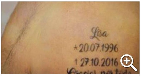 ACCUSATO DI AVER DECAPITATO LA FIDANZATA: L'ASSURDO TATUAGGIO SUL SUO CORPO - 26/11/2016