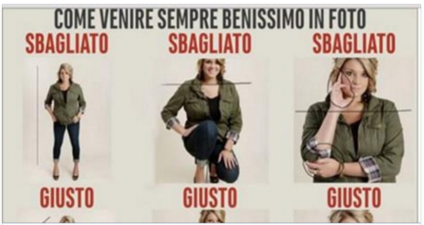 6 PICCOLI SEGRETI PER APPARIRE PERFETTI IN FOTO - 12/01/2017