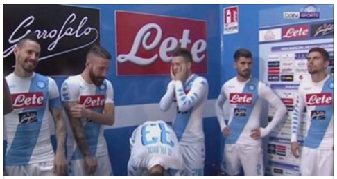 NAPOLI, CLAMOROSA ESCLUSIONE DALLA LISTA CHAMPIONS PER INSERIRE PAVOLETTI - 01/02/2017