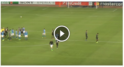 IL PUBBLICO SOSTIENE IL NAPOLI FINO ALLA FINE, LA REAZIONE DI INSIGNE E' COMMOVENTE - 07/03/2017