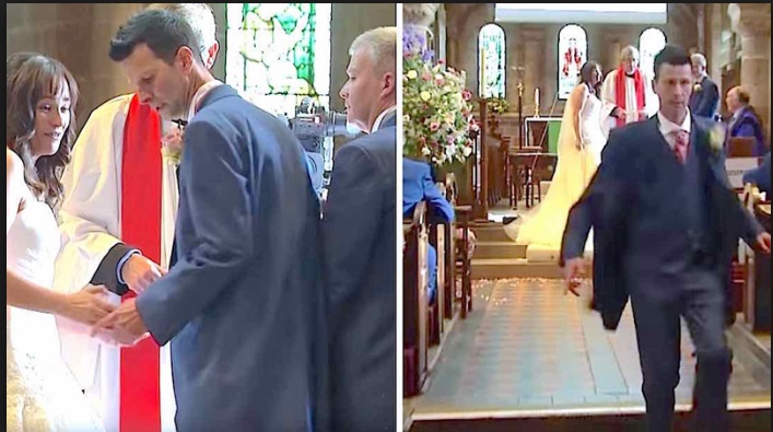 ABBANDONA LA SPOSA ALL'ALTARE. QUANDO TUTTI GLI INVITATI CAPISCONO IL PERCHE' SCOPPIANO A RIDERE - 15/03/2017