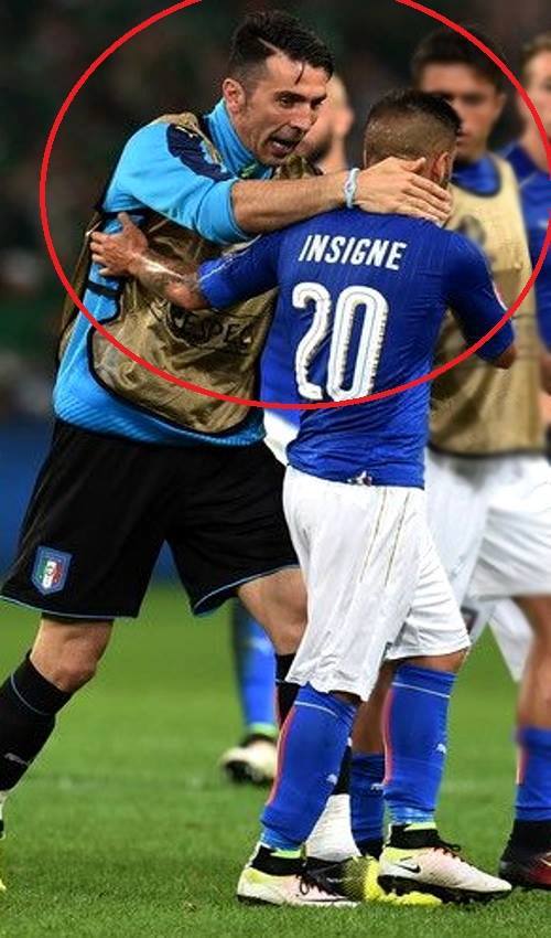 ITALIA SHOCK: BUFFON CONVOCA INSIGNE E LO SGRIDA ''NAPOLETANO, COSA DIAVOLO STAI COMBINANDO? - 12/11/2017