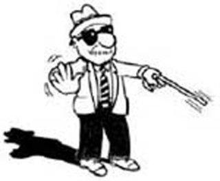 HO PAURA DE ESSE SULLA STRADA DELLA CECITA'... CE SO PERSONE CHE NUN POSSO PROPRIO VEDE' !! - 17/03/2012