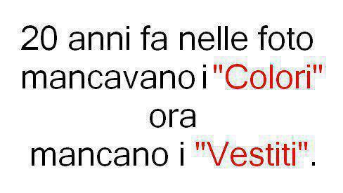 SO' I TEMPI CHE CAMBIANO !! - 12/11/2012