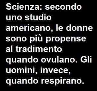 SE 'O DICE 'A SCIENZA !! - 12/11/2012