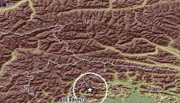 TERREMOTO FORTE SCOSSA IN FRIULI ALLE 19.12. 'AVVERTITO IN TUTTO IL NORD-EST' - 12/02/2013