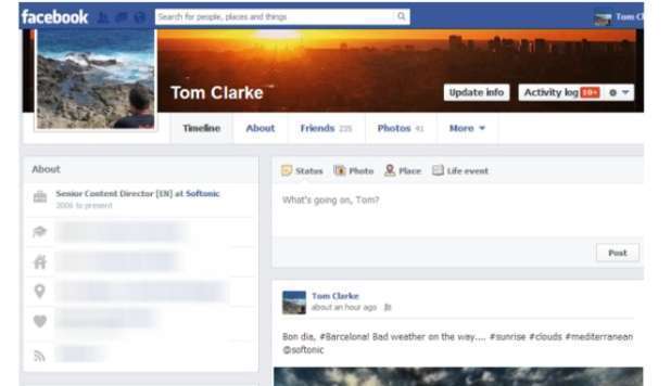 FACEBOOK CAMBIA ANCORA: ARRIVA IN EUROPA LA NUOVA 'TIMELINE' - GUARDA - 01/03/2013