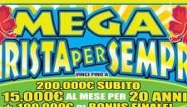 VINCE 15MILA EURO AL MESE PER VENT'ANNI CON UN GRATTA E VINCI - 01/03/2013