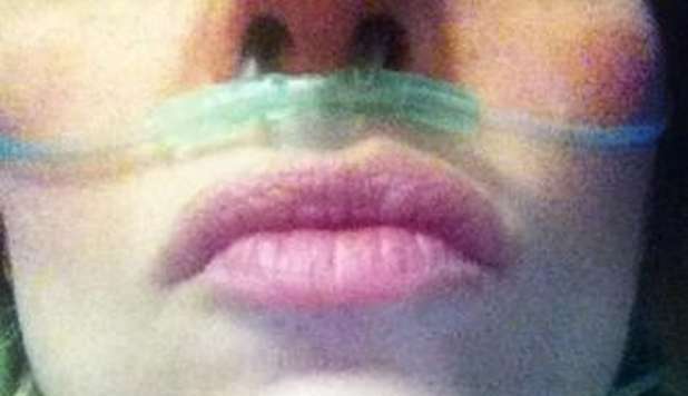 JUSTINE MATTERA IN OSPEDALE: 'RICOVERATA IN OSPEDALE E INTUBATA' - FOTO - 05/03/2013