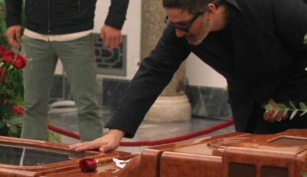 CALIFANO, CAMERA ARDENTE IN CAMPIDOGLIO: L'ULTIMO SALUTO DI AMICI E FAN - FOTO - 01/04/2013