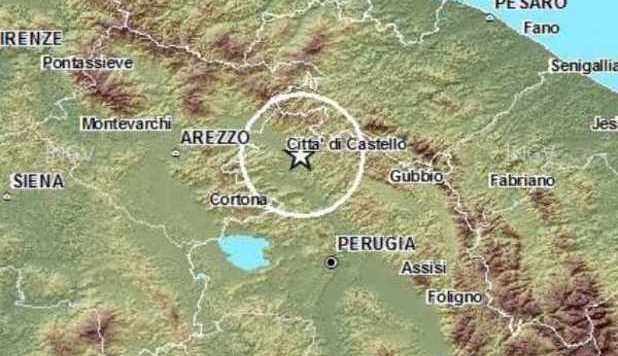 TERREMOTI, FORTI SCOSSE IN CIOCIARIA, PERUGIA E  CITTÀ DI CASTELLO: EVACUATE LE SCUOLE - 20/04/2013