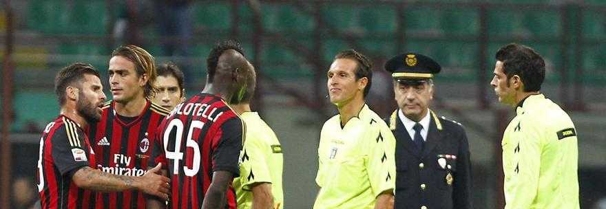 TRE GIORNATE A BALOTELLI, SALTA LA JUVE. SQUALIFICATA UN TURNO LA CURVA DEL MILAN - 22/09/2013