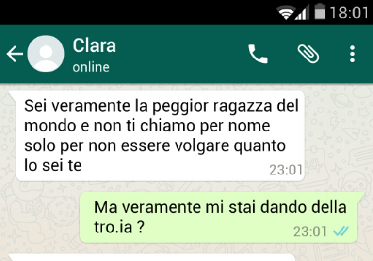 NON TI CHIAMO PER NOME... - 12/01/2017