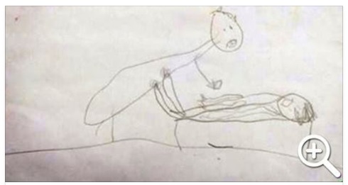 BIMBA DI 5 ANNI DISEGNA GLI ABUSI SESSUALI SUBITI: INCASTRATO UN SACERDOTE - 15/01/2017