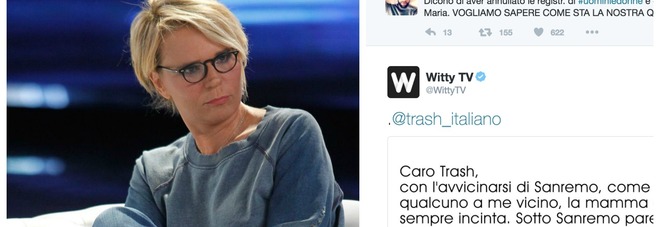 ''MALORE PER MARIA DE FILIPPI'' DA ORE SI E' SPARSA LA VOCE SUI SOCIAL: POI LA CONDUTTRICE ROMPE IL SILENZIO - 14/01/2017