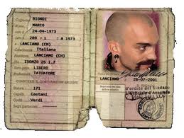 NOI CHE SULLA CARTA D'IDENTITA VENIMO... - 05/04/2012