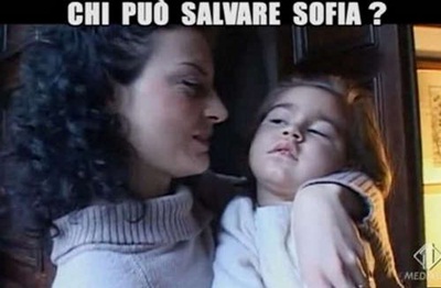 La piccola Sofia rischia di morire. Potrà ricominciare la terapia con le staminali. Si attende il ricovero - 11/03/2013