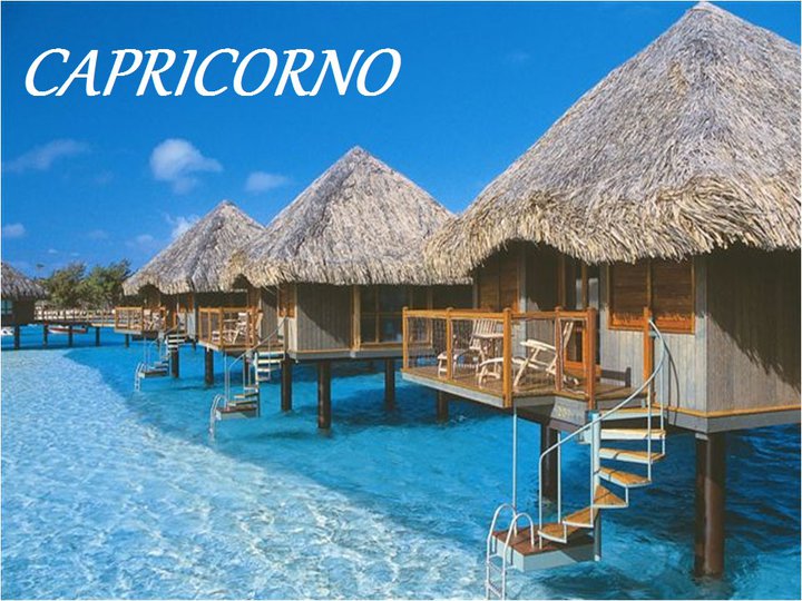 Er tuo segno zodiacale per ogni spiaggia: CAPRICORNO - 10/05/2012