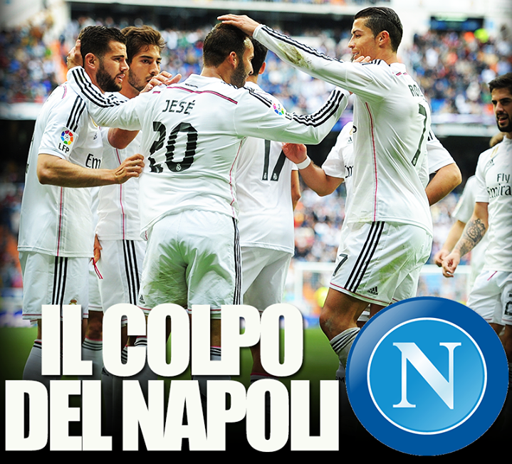DAL REAL MADRID AL NAPOLI - 30 MILIONI DI EURO E ADL CHIUDE IL QUARTO COLPACCIO DAI GALACTICOS - 12/11/2017