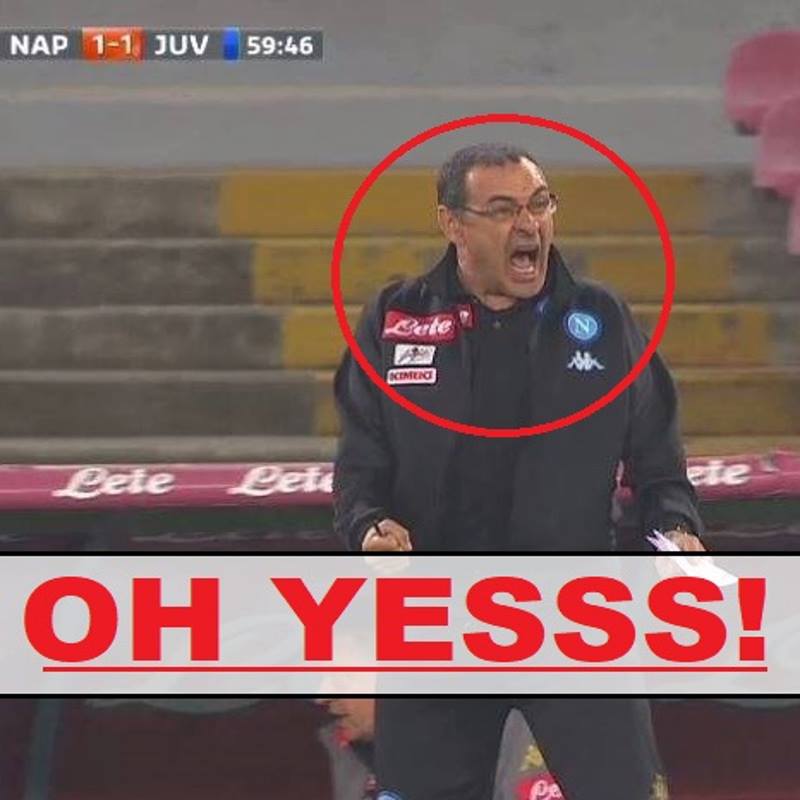 SARRI IN ESTASI, POCO FA E ARRIVATA LA NOTIZIA - 27/11/2017