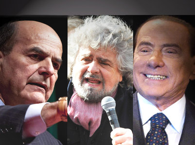 Boom di Grillo, ora a Camera primo. Centrodestra esulta, ma caos a Senato - 25/02/2013