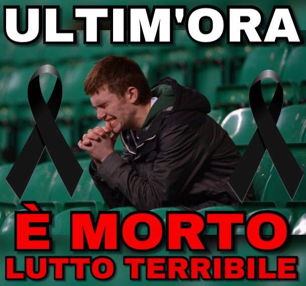 TRAGEDIA NEL MONDO DELLO SPORT: L'ITALIA E' SOTTO SHOCK - 08/12/2017