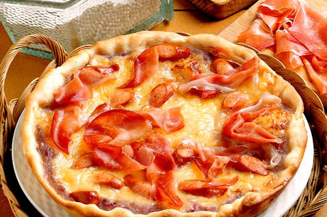 Er tuo gusto de pizza preferito: Pizza speck e brie - 26/04/2012